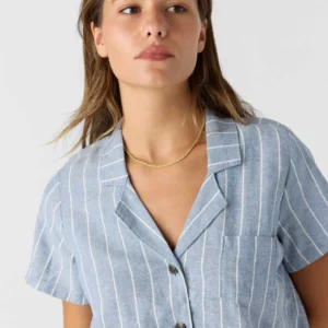 Women's Goldie Shirt Light Blue